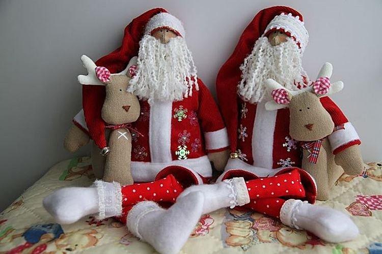 Поделка Дед Мороз своими руками - фото и идеи