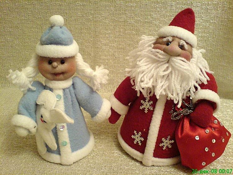 Поделка Дед Мороз своими руками - фото и идеи