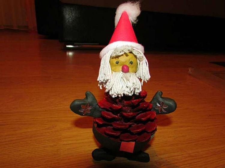 Дед Мороз своими руками в детский сад и школу - фото и идеи