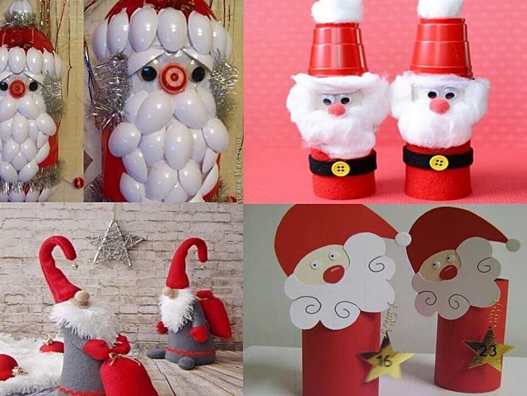 Дед Мороз своими руками в детский сад и школу - фото и идеи