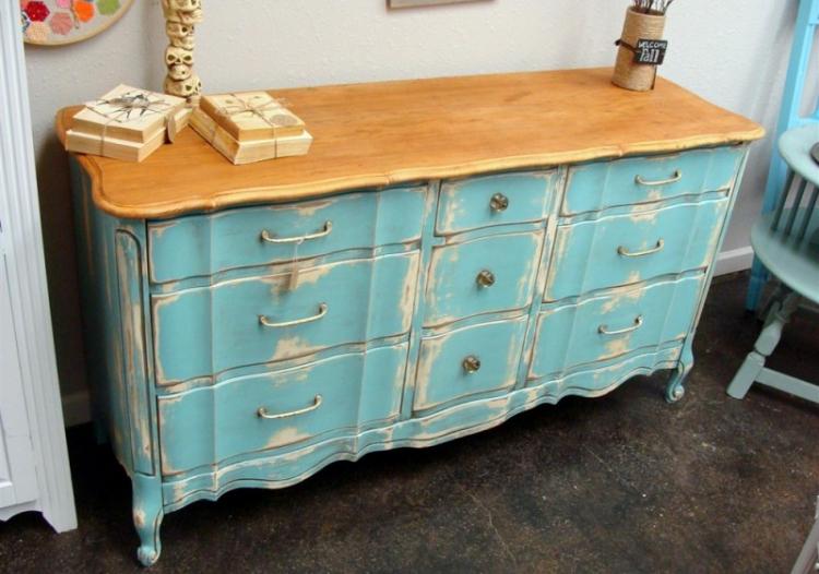 Состаривание мебели - Декор комнаты своими руками