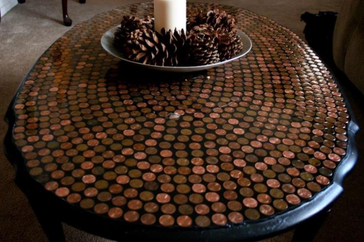 Декор старого стола своими руками - фото и идеи