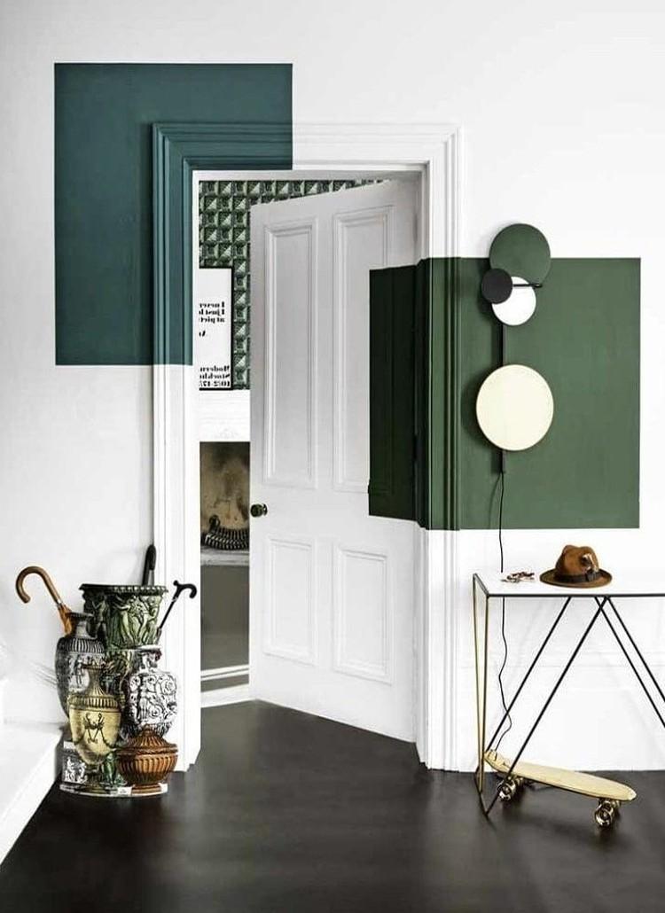 Декор старой двери своими руками - фото