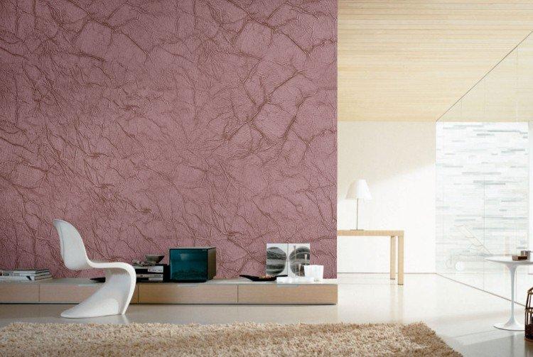 Декоративная штукатурка в интерьере - фото