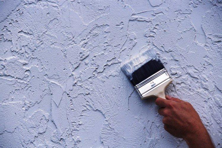 Имитация из плиточного клея - Декоративная штукатурка своими руками