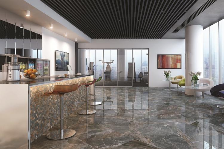 Декоративный камень в интерьере - фото