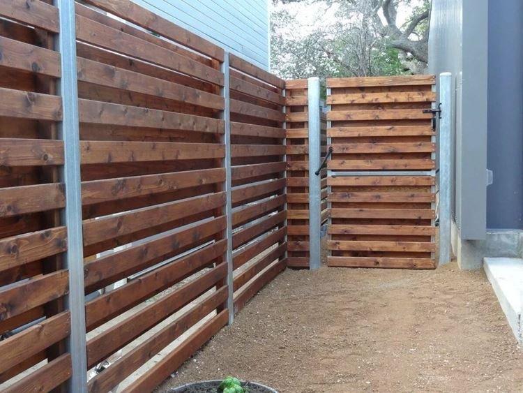 Штакетник - Деревянные заборы фото и идеи