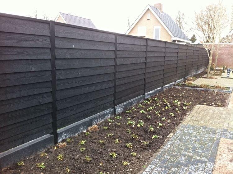 Комбинированный забор - Деревянные заборы фото и идеи