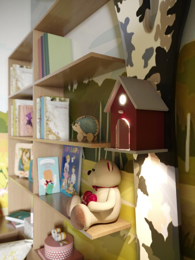 Детская комната «Милая деревня» - дизайн интерьера