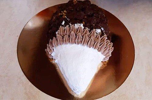 Детский торт Ежик своими руками - пошаговый рецепт