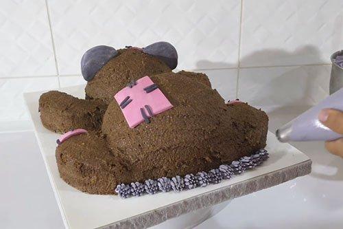 Детский торт Мишка Тедди своими руками - пошаговый рецепт