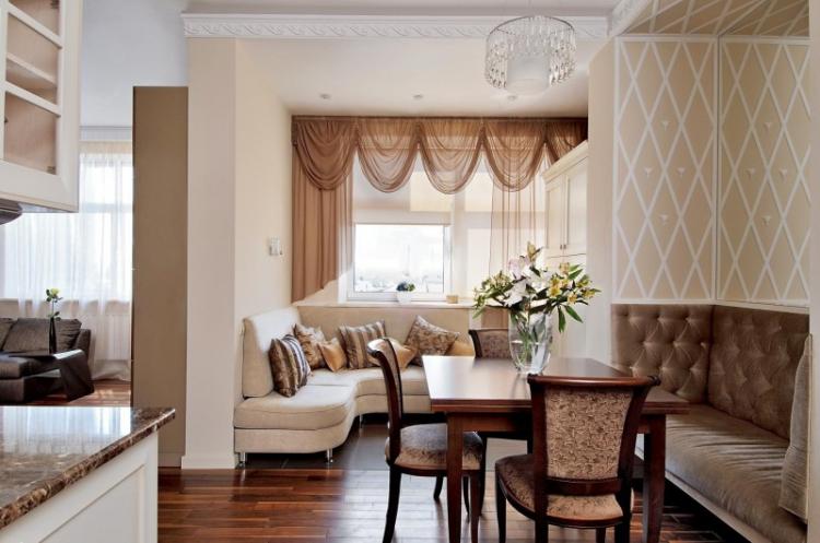 Угловые диваны для кухни