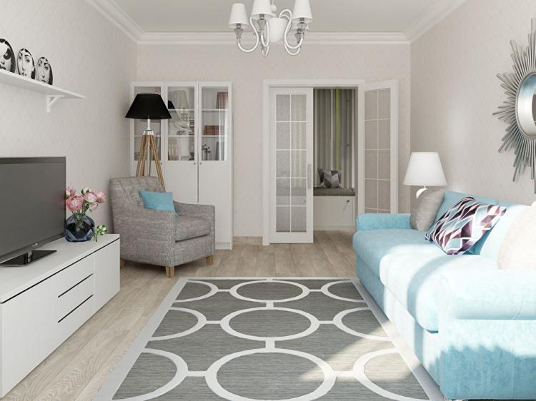 Дизайн 3-х комнатной квартиры