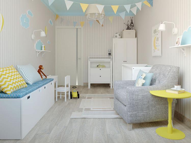 Дизайн 3-х комнатной квартиры