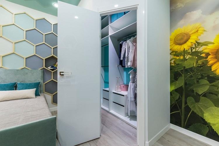 Дизайн гардеробной комнаты - фото реальных интерьеров