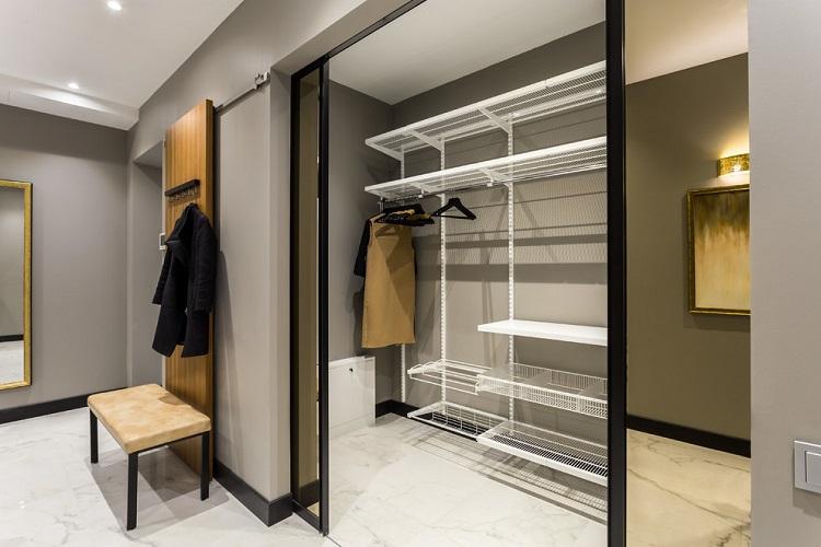 Дизайн гардеробной комнаты - фото реальных интерьеров