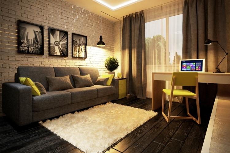 Дизайн гостиной 16 кв.м. - фото реальных интерьеров