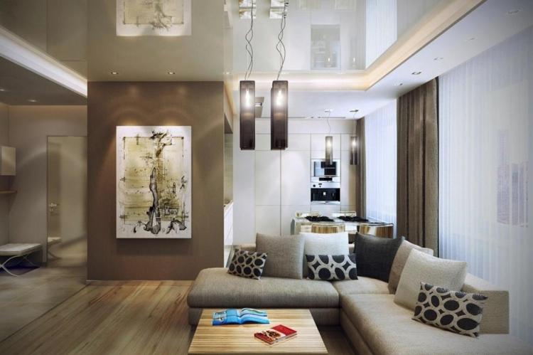 Дизайн гостиной 16 кв.м. - фото реальных интерьеров