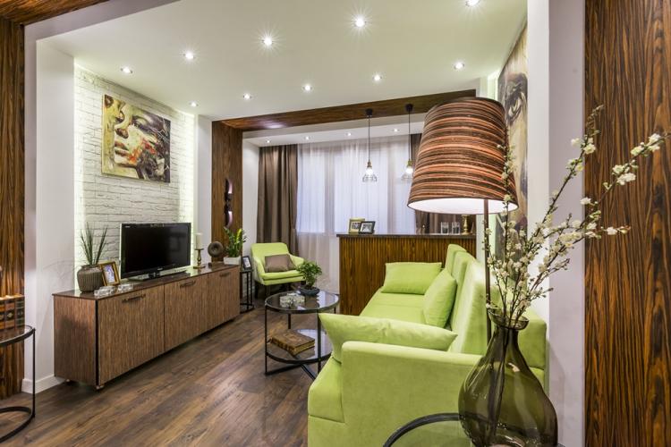 Дизайн гостиной 16 кв.м. - фото реальных интерьеров