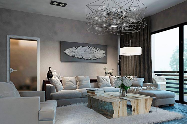 Дизайн гостиной 2021: современные идеи и тренды