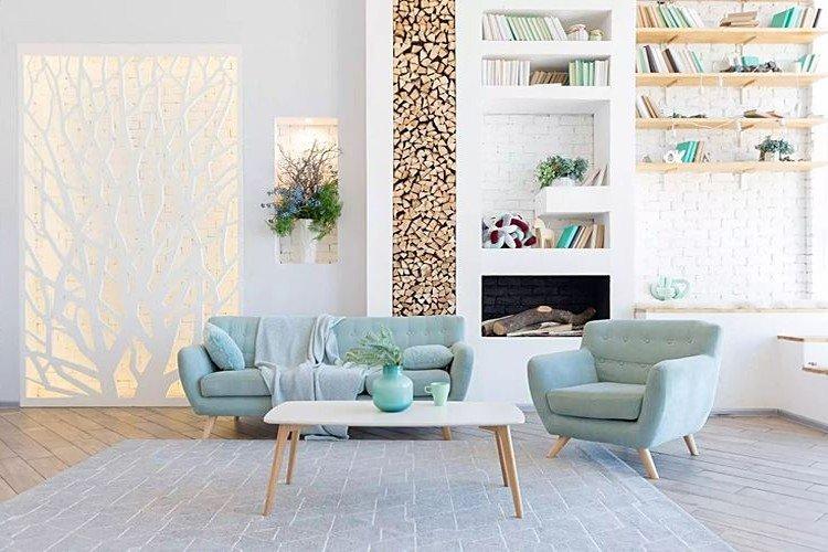 Дизайн гостиной 2021 в стиле минимализм