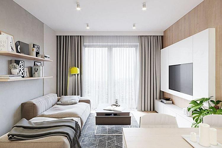 Дизайн гостиной 2021 - фото реальных интерьеров