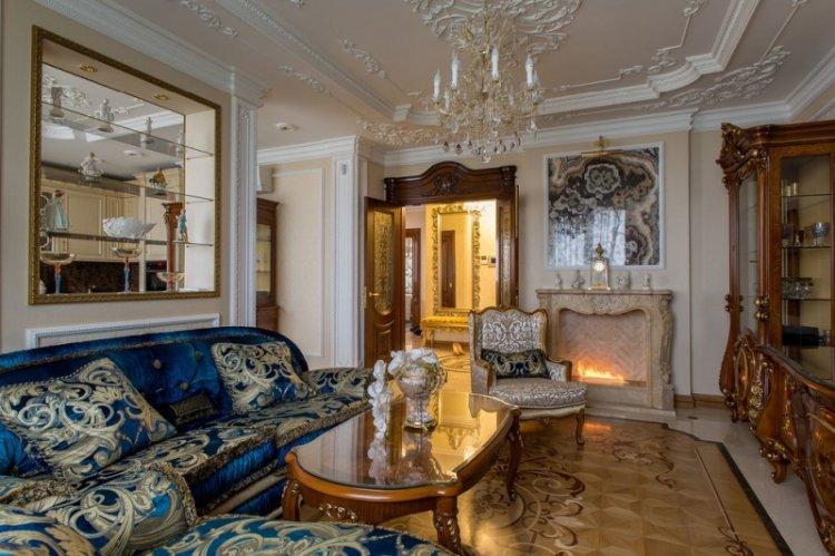 Мебель - Дизайн гостиной в классическом стиле