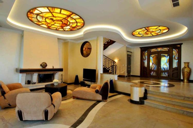 Дизайн интерьера гостиной в стиле модерн