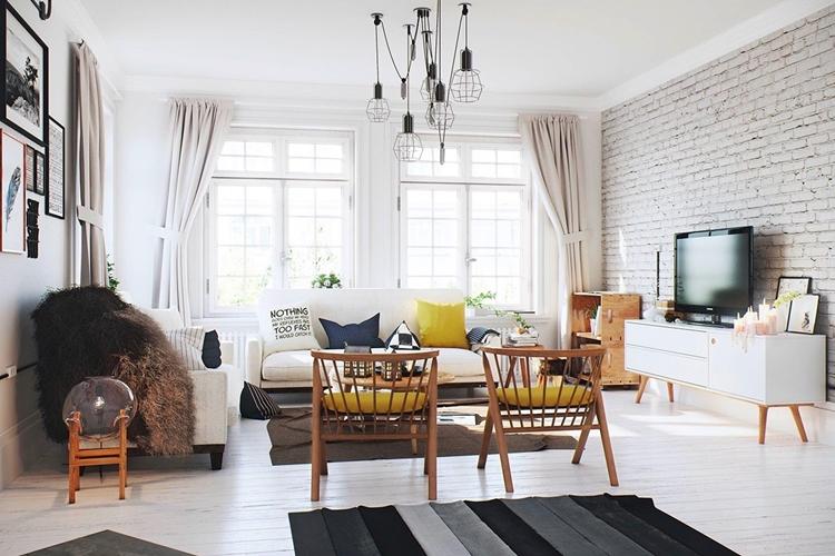 Дизайн интерьера гостиной - фото