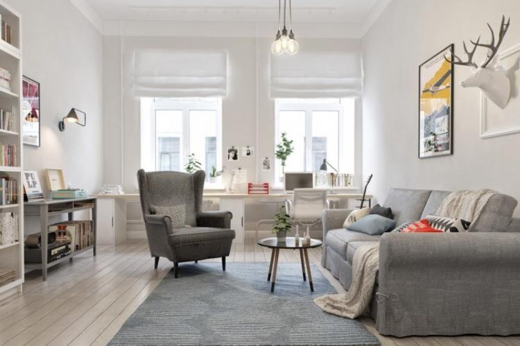 Дизайн интерьера гостиной - фото