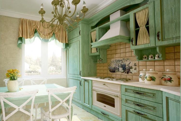 Кухня в стиле прованс - Дизайн интерьера