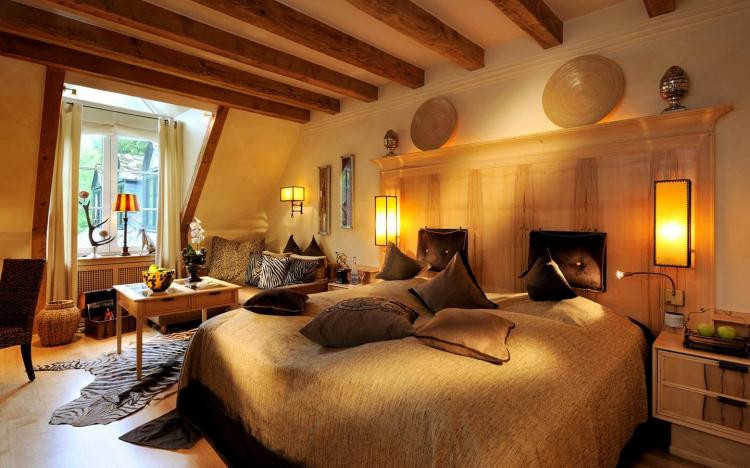 Дизайн интерьера спальни - фото