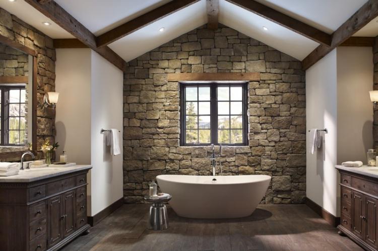 Дизайн интерьера ванной комнаты - фото