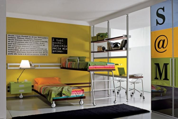 Дизайн комнаты для двух подростков