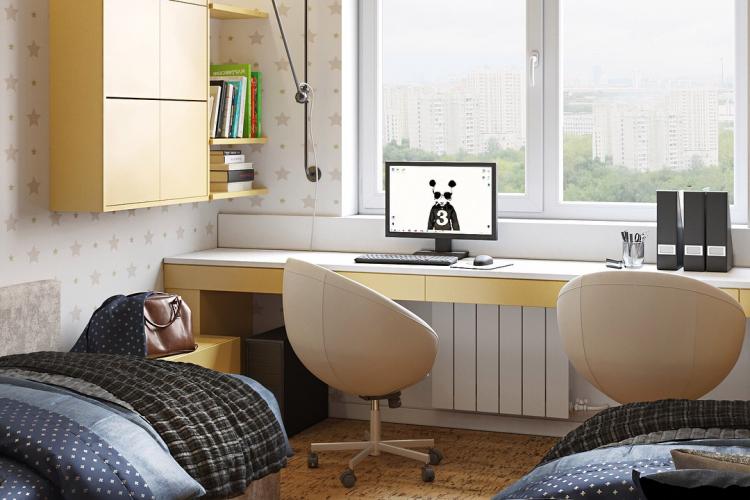 Дизайн маленькой комнаты для подростка