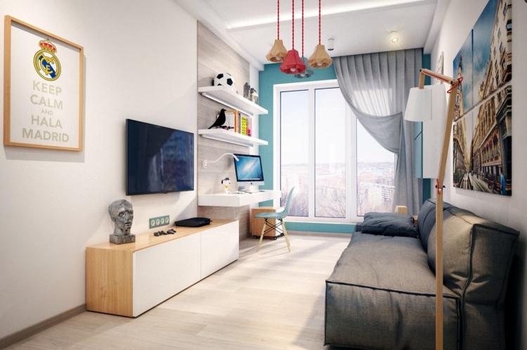 Дизайн комнаты для подростка - фото реальных интерьеров