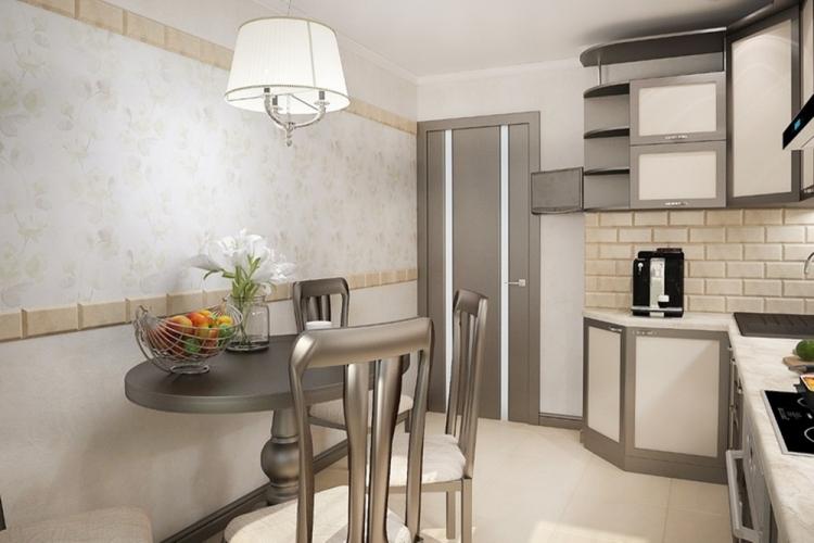 Дизайн кухни 10 кв.м. - фото реальных интерьеров