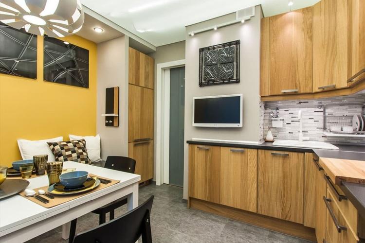 Дизайн кухни 10 кв.м. - фото реальных интерьеров