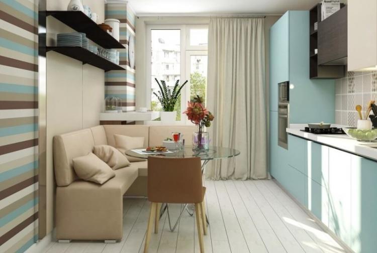 Дизайн кухни 10 кв.м. - фото реальных интерьеров