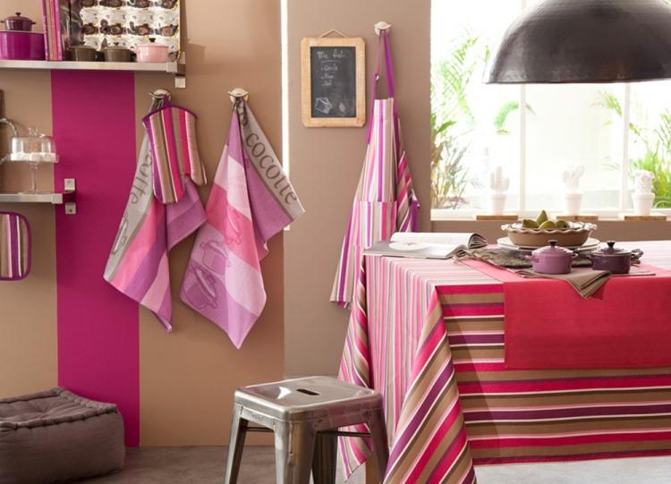 Текстиль - Дизайн кухни 11 кв.м.