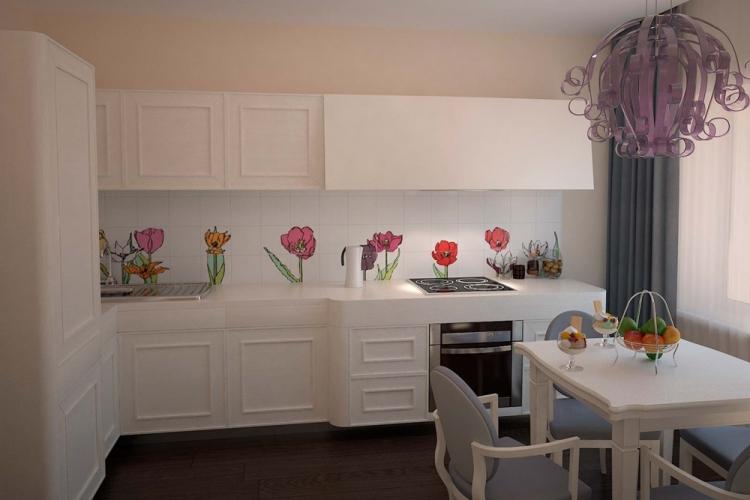 Дизайн кухни 11 кв.м. - фото реальных интерьеров