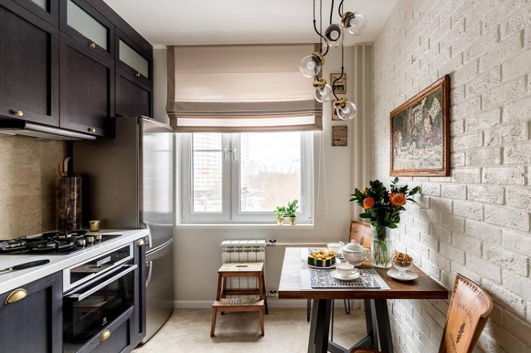 Дизайн интерьера кухни 12 кв.м. - фото реальных интерьеров