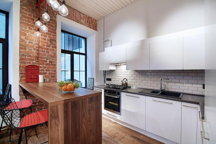 Дизайн кухни 13 кв.м. - фото реальных интерьеров