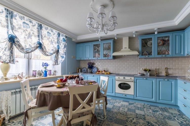 Кухня 14 кв.м - дизайн интерьера фото