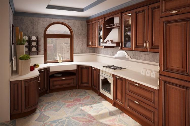 Кухня в коричневом цвете - Цветовые решения для кухни 2019