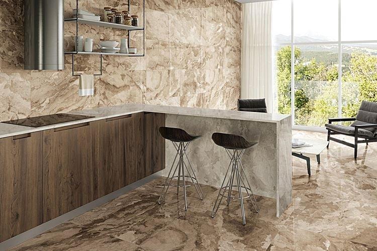 Отделка пола - Дизайн кухни 2021