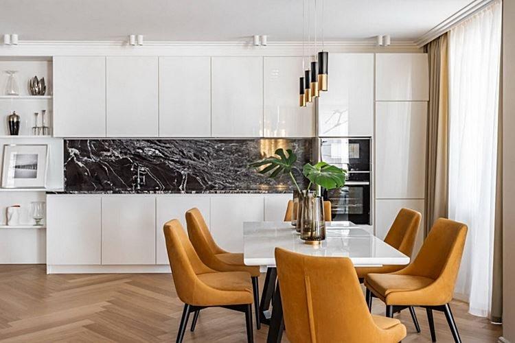 Дизайн кухни 2021 - фото реальных интерьеров