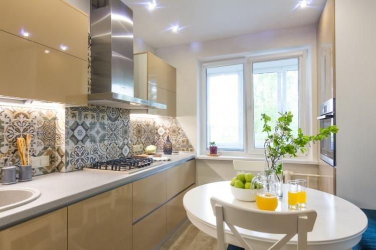 Кухня 3 на 3 метра - дизайн интерьера фото