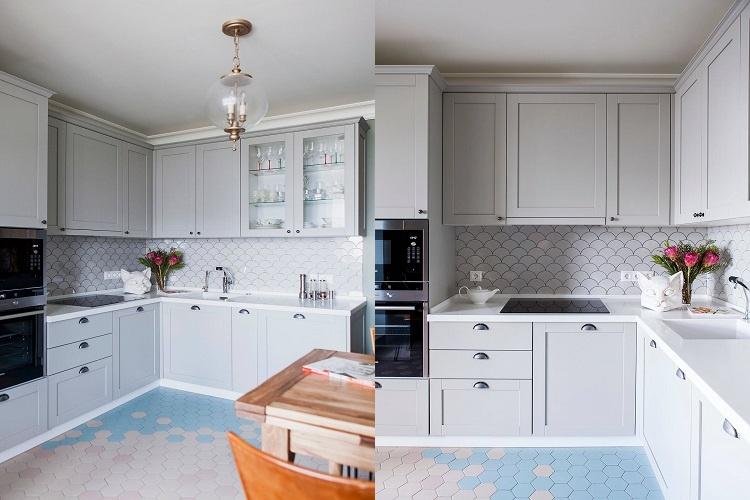 Дизайн кухни 6 кв.м. - фото реальных интерьеров