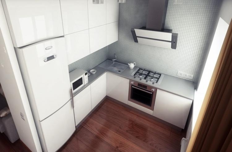 Дизайн кухни 7 кв.м. - фото реальных интерьеров